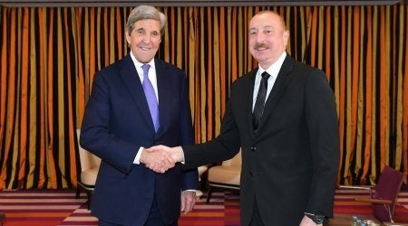 İlham Əliyev Münxendə ABŞ Prezidentinin xüsusi nümayəndəsi ilə görüşdü – FOTO/VİDEO