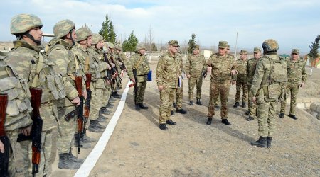 Baş Qərargah rəisi Qarabağda bir neçə hərbi hissəyə baş çəkib - FOTO/VİDEO