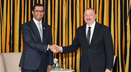 Prezident BƏƏ-nin sənaye və qabaqcıl texnologiyalar naziri ilə görüşüb - FOTO/VİDEO