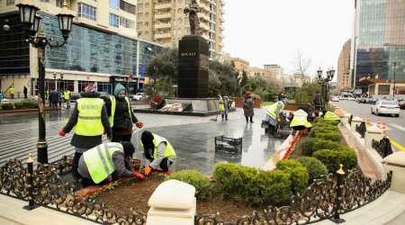 Xocalı soyqırımının 32-ci ildönümü ilə bağlı HAZIRLIQ işlərinə BAŞLANILIB – FOTO 