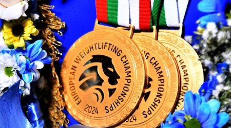 Ağırlıqqaldırma millimiz Avropa çempionatında 7-ci OLDU 