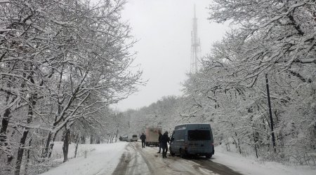 FAKTİKİ HAVA: Dağlıq rayonlarda şaxta var