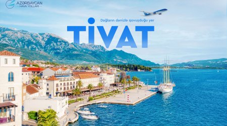 AZAL Tivat şəhərinə bilet satışına start verib