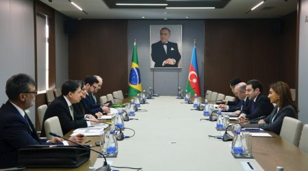 Azərbaycan və Braziliya arasında siyasi məsləhətləşmələr APARILIB - FOTO