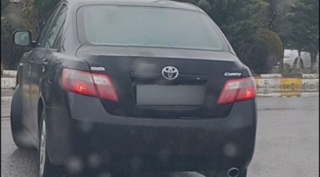 Sərxoş halda maşın sürən şəxs həbs edildi – FOTO  