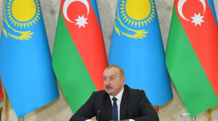 İlham Əliyev: “TransXəzər nəqliyyat dəhlizi bu gün öz potensialını tam şəkildə açır”