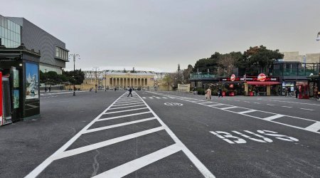 Bakıda marşrut avtobusları üçün daha bir xüsusi zona yaradıldı