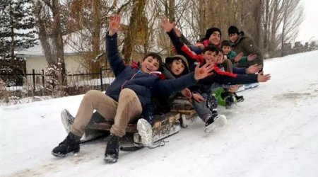 Türkiyədə güclü qar yağdı, məktəblər bağlandı - FOTO