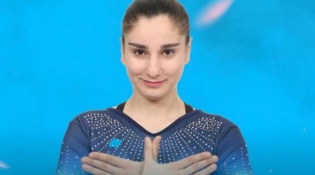 Təmsilçimiz ilk dəfə batut gimnastikası üzrə olimpiadaya lisenziya QAZANDI