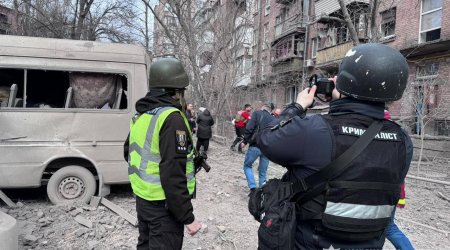 Kiyev ballistik raketlərlə atəşə tutuldu – FOTO/VİDEO  