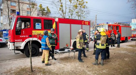 Rusiya ordusu Xarkova raket zərbələri ENDİRİB - FOTO/VİDEO 