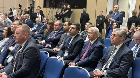 Moskvada MDB-nin Beynəlxalq İqtisadi Forumu keçirilib - FOTO