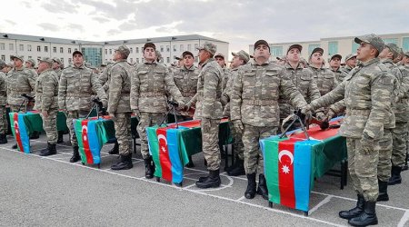 Müddətli həqiqi hərbi xidmətə çağırış BAŞLADI