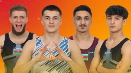 Gimnastlarımız Avropa çempionatının FİNALINDA