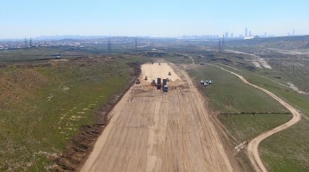 Bakıda tıxacı azaldacaq yol tikilir – FOTO   