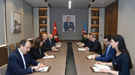 Ceyhun Bayramov Çavuşoğlu ilə postmünaqişə dövründə regiondakı vəziyyəti MÜZAKİRƏ EDİB - FOTO