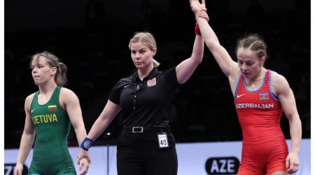 Mariya Stadnik lisenziya turnirinin yarımfinalına ÇIXDI 