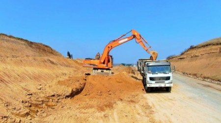 Suqovuşandan Kəlbəcərə yeni avtomobil yolu inşa edilir - FOTO/VİDEO