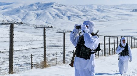 Dağlıq və mürəkkəb şəraitli ərazilərdə sərhədlərimiz belə qorunur - FOTO 