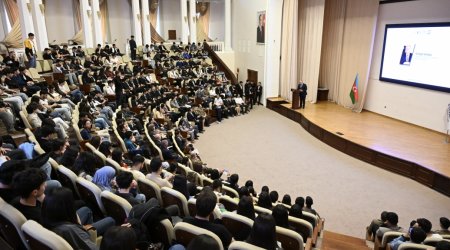 “COP tələbləri: İqlim dəyişikliyi və təbii fəlakətlərə qarşı müqavimət” adlı tədbir keçirilib - FOTO