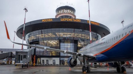 Şeremetyevo hava limanında uçuşlar dayandırıldı - PUA təhlükəsi var