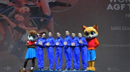 Komandamız Dünya Kubokunda üç bürünc medal qazandı - FOTO