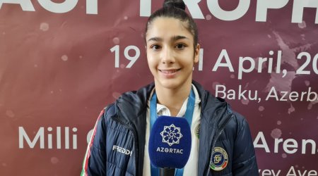 İtaliyalı gimnast: Bakıda çıxış etmək fərqli təcrübə oldu