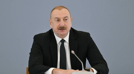 Prezident ADA Universitetində beynəlxalq forumda iştirak edib - FOTO/VİDEO