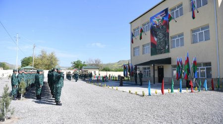 “Qubadlı” sərhəd diviziyasında yaşayış binası istifadəyə verildi - FOTO/VİDEO 