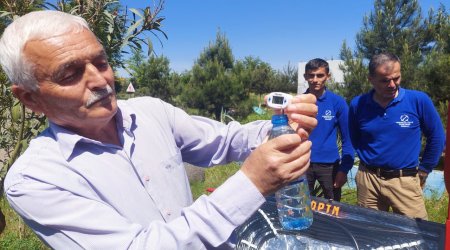 Lənkəranda günəş enerjisindən isti su alındı - FOTO