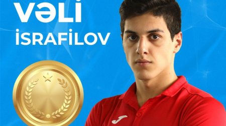 Daha bir paraüzgüçümüz Avropa çempionatında qızıl medal qazanıb