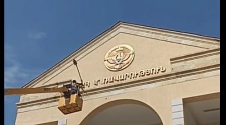 Xankəndidə separatçıların \