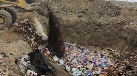 İstehlaka yararsız qida məhsulları məhv edilib - FOTO