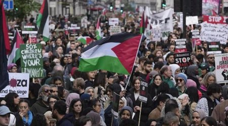 ABŞ universitetlərində Fələstin tərəfdarı etirazlar zamanı 700-dən çox tələbə SAXLANILIB