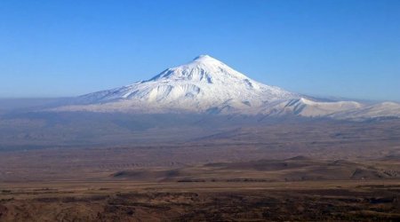 Paşinyan Ağrı dağının simvolundan bir daha İMTİNA ETDİ - FOTOFAKT