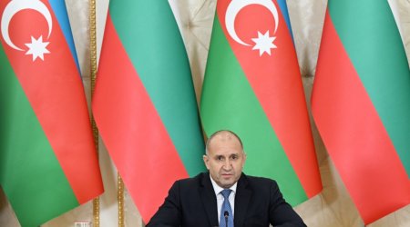 Rumen Radev: “Bolqarıstanla Azərbaycanı qarşılıqlı etimada əsaslanan əlaqələr birləşdirir”