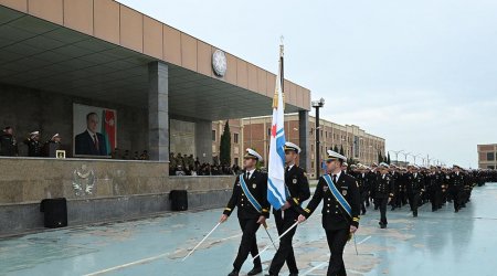 Hərbi Dəniz Qüvvələrinin hərbi hissəsinin yaranması günü qeyd edilib - FOTO/VİDEO