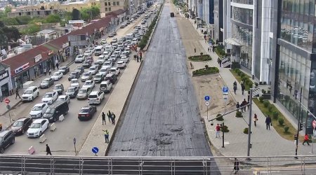 Sürücülərin NƏZƏRİNƏ: Bakıda bu yol bağlıdır