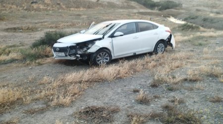 Hacıqabulda yol qəzası baş verib, xəsarət alan var