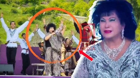 Zeynəb Xanlarova Şuşada səhnəyə çıxdı - VİDEO