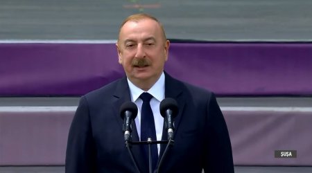 İlham Əliyev: Əminəm ki, bundan sonra Azərbaycan torpaqlarında daim sülh olacaq