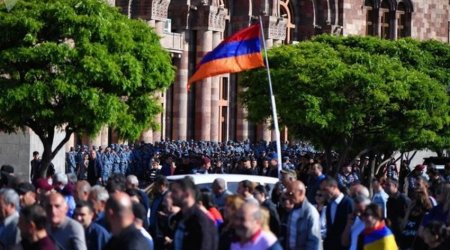 Bu gün İrəvanda Paşinyanın əleyhinə növbəti aksiya keçiriləcək