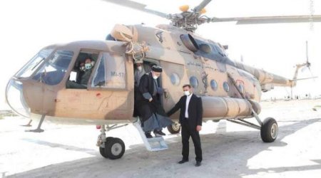 Helikopter qəzasında İran prezidentinə heç nə olmayıb