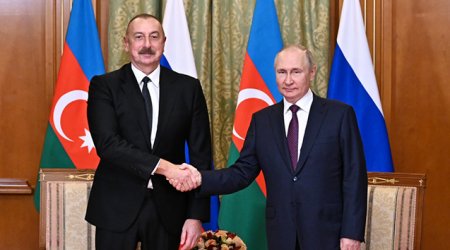 Putindən TƏBRİK MƏKTUBU: “Azərbaycan dünya arenasında layiqli nüfuza malikdir”