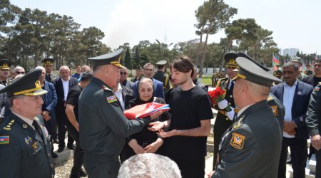 General-mayor Dadaş Rzayev son mənzilə yola salındı - FOTO