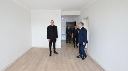 İlham Əliyev və Mehriban Əliyeva Xocalıda görülən işlərlə tanış oldular - FOTO