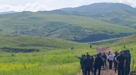 İşğaldan azad edilən Bağanıs Ayrım kəndi minalardan təmizlənir - FOTO