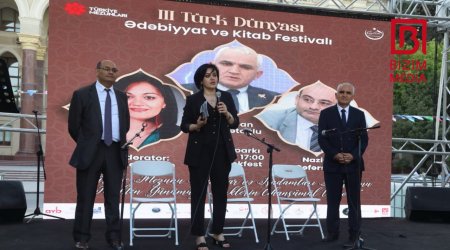 Kitab Festivalında Türkiyə məzunları paneli təşkil olunub – FOTO 