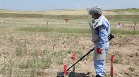 Ötən ay işğaldan azad olunmuş ərazilərdə aşkarlanan minaların sayı AÇIQLANDI 