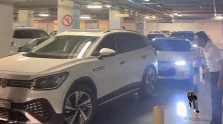 Maşınlar “28 Mall”un parkinqində saatlarla tıxacda qaldı - FOTO/VİDEO